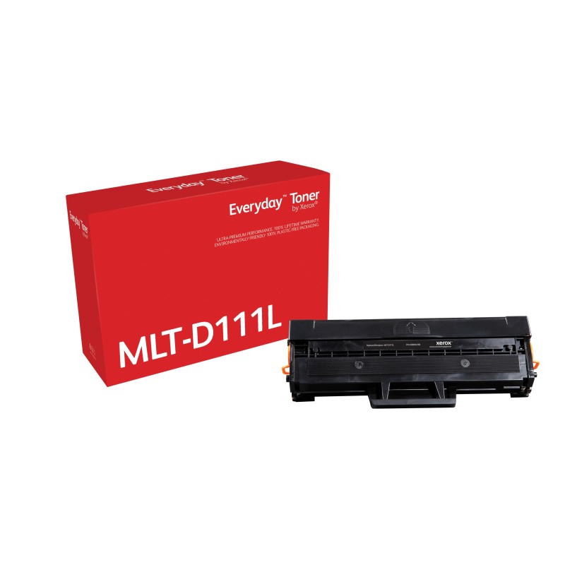 Toner Noir Everyday™ de Xerox compatible avec Samsung MLT-D111L, Grande capacité Toner Noir Everyday™ de Xerox compatible avec Samsung MLT-D111L, Grande capacité