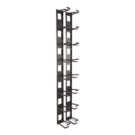 APC NetShelter - Organisateur câbles vertical - Rack - 8 anneaux - 0U