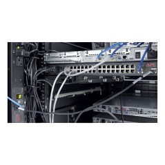 APC NetShelter - Organisateur câbles vertical - Rack - 8 anneaux - 0U