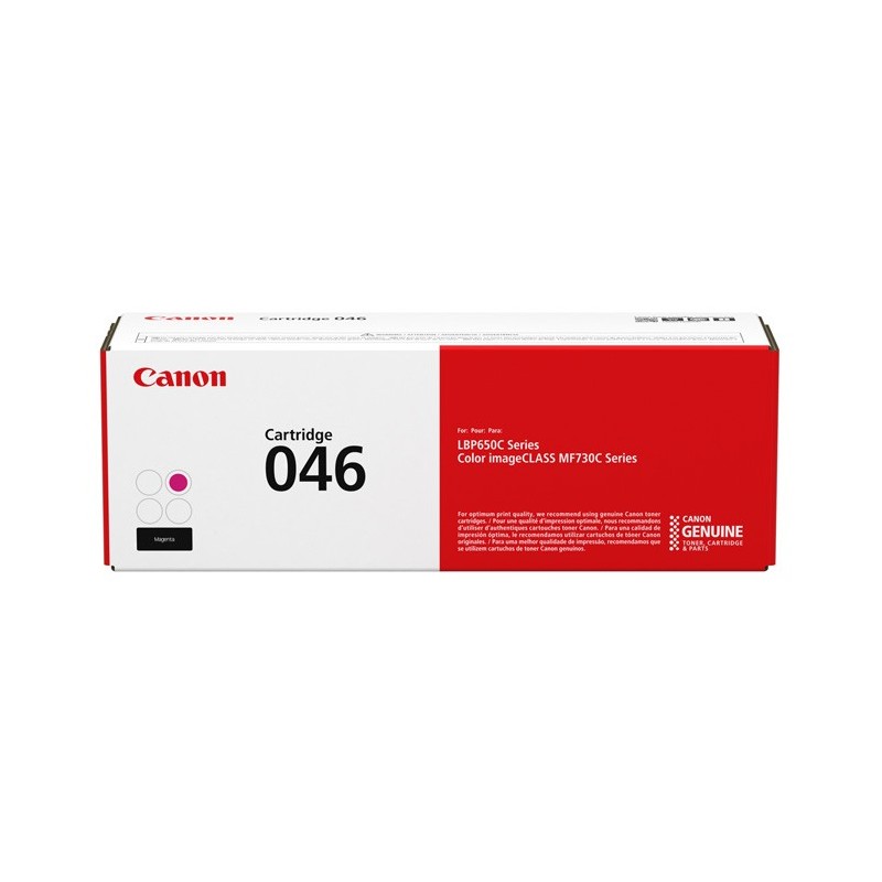 Canon 046 Cartouche de toner 1 pièce(s) Original Magenta Canon 046 Cartouche de toner 1 pièce(s) Original Magenta