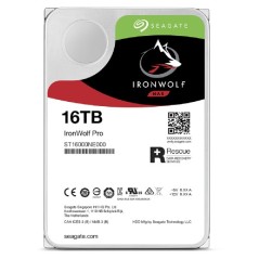Seagate IronWolf Pro ST16000NT001 disque dur 16 To 7200 tr min 256 Mo 3.5" Série ATA III