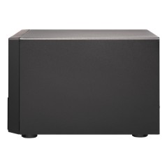QNAP TL-D800S Boîtier de disques de stockage Boîtier disque dur SSD Noir, Gris 2.5 3.5"