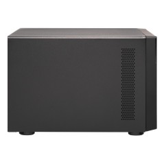 QNAP TL-D800S Boîtier de disques de stockage Boîtier disque dur SSD Noir, Gris 2.5 3.5"