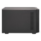 QNAP TL-D800S Boîtier de disques de stockage Boîtier disque dur/SSD Noir, Gris 2.5/3.5"