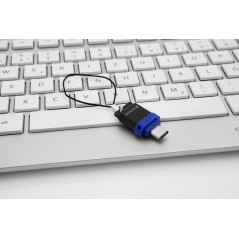 Verbatim Clé USB à double connectique de type C/USB 3.0 64 Go