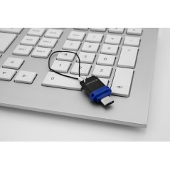 Verbatim Clé USB à double connectique de type C USB 3.0 64 Go