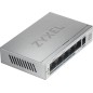 Zyxel GS1005HP Non-géré Gigabit Ethernet (10/100/1000) Connexion Ethernet, supportant l'alimentation via ce port (PoE) Argent Zyxel GS1005HP Non-géré Gigabit Ethernet (10/100/1000) Connexion Ethernet, supportant l'alimentation via ce port (PoE) Argent