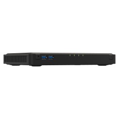 QNAP TBS-464 NAS Bureau Intel® Celeron® N5105 8 Go DDR4 0 To QNAP Turbo System Noir
