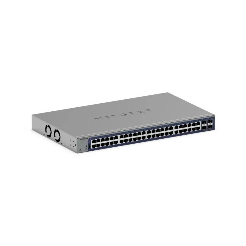 NETGEAR GS752TX Géré Gigabit Ethernet (10/100/1000) 1U Gris NETGEAR GS752TX Géré Gigabit Ethernet (10/100/1000) 1U Gris