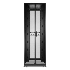 APC Rack NetShelter SX Advanced, 48U, 800 mm, 1 295 mm, sans kit antichoc, noir