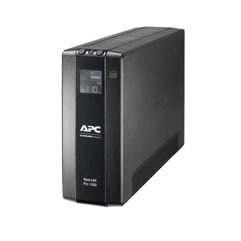APC Back UPS Pro BR 1300VA - 8 CEI - AVR - Interface LCD APC Back UPS Pro BR 1300VA - 8 CEI - AVR - Interface LCD
