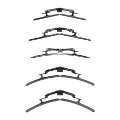 Neomounts DS65S-950BL2 Support d'écran à fixer 24-34" - ressort à gaz - Topfix - multiréglable - arrêt 180°