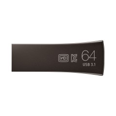 Samsung MUF-64BE lecteur USB flash 64 Go USB Type-A 3.2 Gen 1 (3.1 Gen 1) Gris