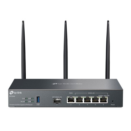 TP-Link Omada ER706W routeur sans fil Gigabit Ethernet Bi-bande (2,4 GHz 5 GHz) Noir