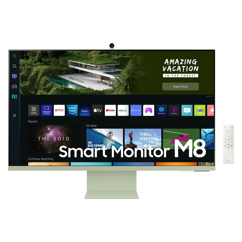 Samsung S32BM80GUU écran plat de PC 81,3 cm (32") 3840 x 2160 pixels 4K Ultra HD Vert, Blanc Samsung S32BM80GUU écran plat de PC 81,3 cm (32") 3840 x 2160 pixels 4K Ultra HD Vert, Blanc