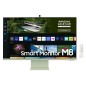 Samsung S32BM80GUU écran plat de PC 81,3 cm (32") 3840 x 2160 pixels 4K Ultra HD Vert, Blanc Samsung S32BM80GUU écran plat de PC 81,3 cm (32") 3840 x 2160 pixels 4K Ultra HD Vert, Blanc
