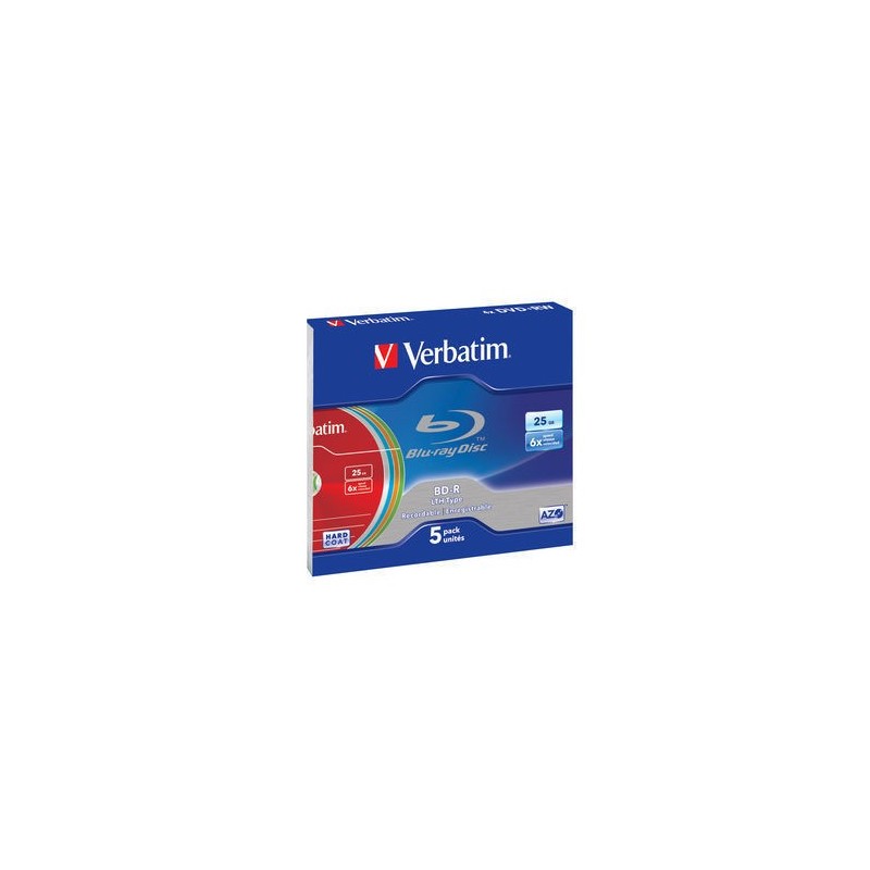 Verbatim BD-R 25GB 6x 25 Go 5 pièce(s)
