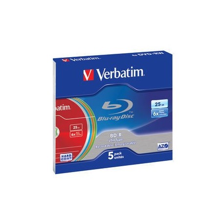Verbatim BD-R 25GB 6x 25 Go 5 pièce(s)