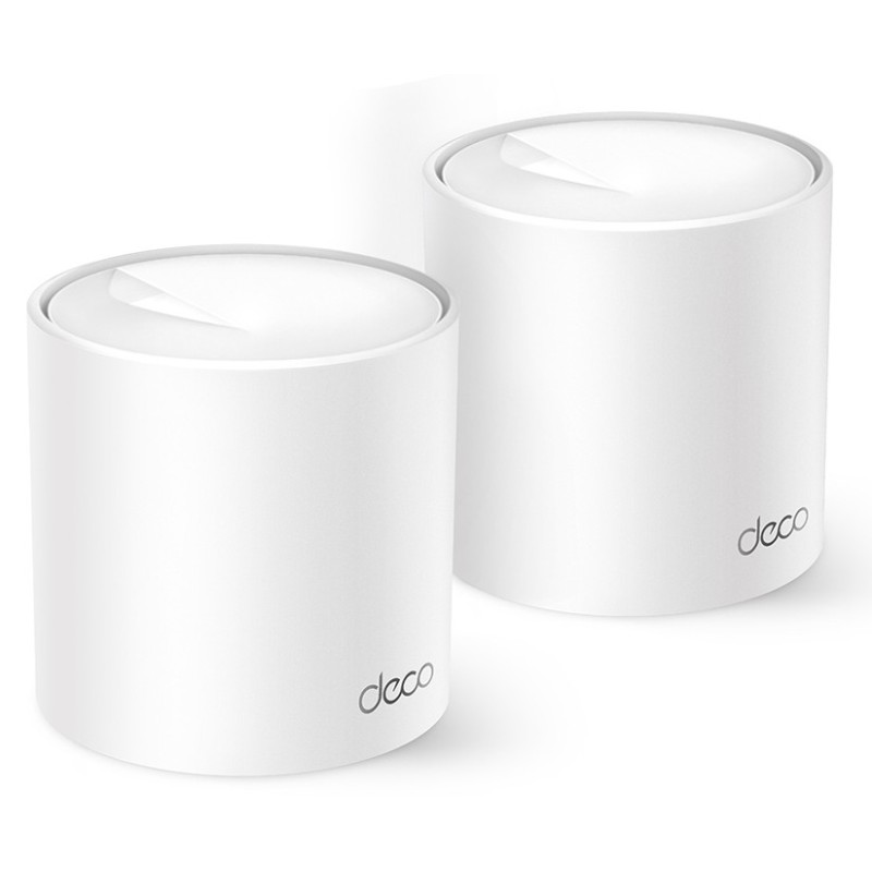 TP-Link Deco X10 Bi-bande (2,4 GHz / 5 GHz) Wi-Fi 6 (802.11ax) Blanc 2 Interne TP-Link Deco X10 Bi-bande (2,4 GHz / 5 GHz) Wi-Fi 6 (802.11ax) Blanc 2 Interne