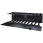 APC NetShelter - Passe-câbles horizontal - 3U - Profondeur 15 cm - 1 côté avec capot APC NetShelter - Passe-câbles horizontal - 3U - Profondeur 15 cm - 1 côté avec capot