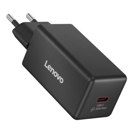 Lenovo 40AW65WBEU chargeur d'appareils mobiles Universel Noir Secteur Intérieure