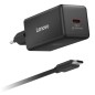 Lenovo 40AW65WBEU chargeur d'appareils mobiles Universel Noir Secteur Intérieure
