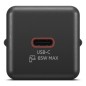 Lenovo 40AW65WBEU chargeur d'appareils mobiles Universel Noir Secteur Intérieure