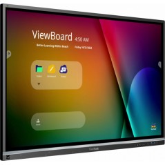 Viewsonic IFP5550-5 tableau blanc interactif 139,7 cm (55") 3840 x 2160 pixels Écran tactile Noir HDMI