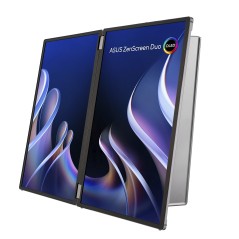 ASUS ZenScreen Duo OLED MQ149CD écran plat de PC 35,6 cm (14") 1920 x 1200 pixels WUXGA Argent