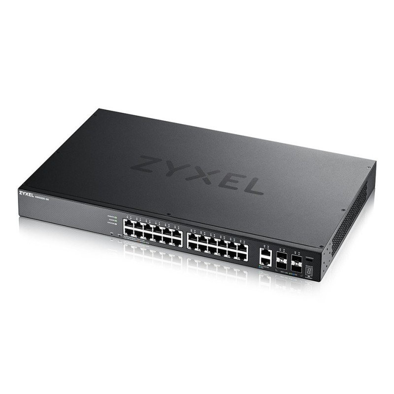 Zyxel XGS2220-30 Géré L3 Gigabit Ethernet (10/100/1000) Noir