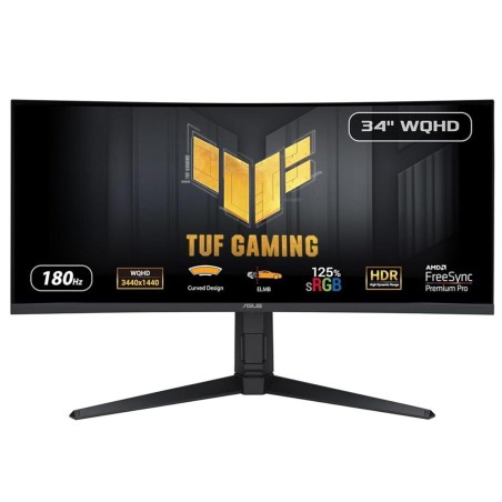 ASUS TUF Gaming VG34VQL3A écran plat de PC 86,4 cm (34") 3440 x 1440 pixels UltraWide Quad HD LCD Noir