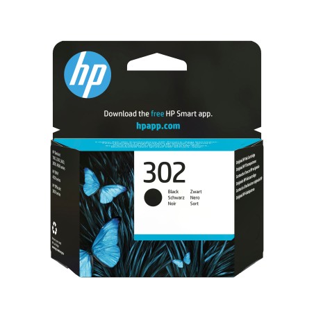 HP 302 Cartouche d’encre noire authentique