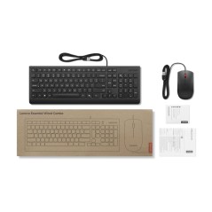 Lenovo Essential Wired Combo - ensemble clavier et souris
