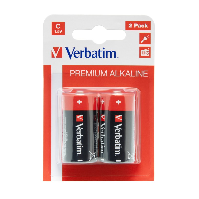 Verbatim Piles alcalines C Verbatim Piles alcalines C