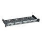 PAN SLIDE EVO 19" 1U 24PT STP CAT6"