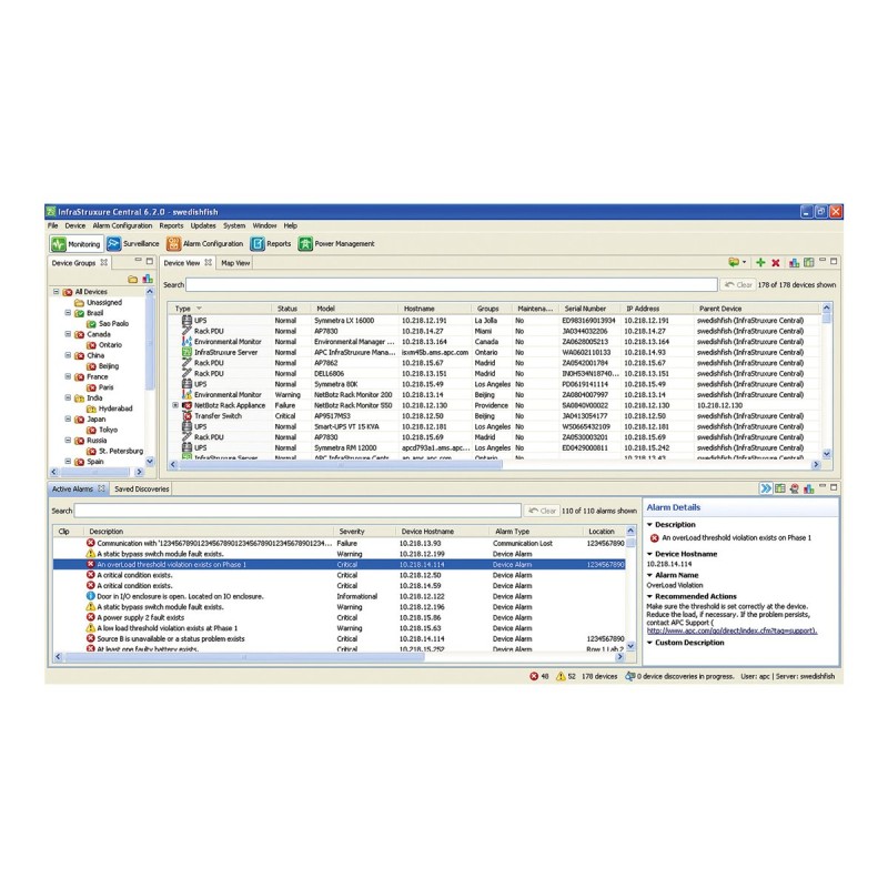 InfraStruXure Central 3.0 Standard InfraStruXure Central 3.0 Standard