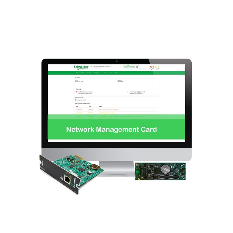NMC3 for Easy UPS 1-Phase - 6 Year Secu NMC3 for Easy UPS 1-Phase - 6 Year Secu
