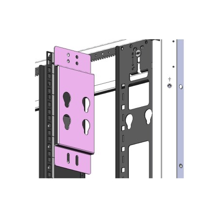 Rear Facing Rack PDU MntKit 750mm 42/48U