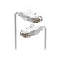 UniFi patch cable with translucent boote