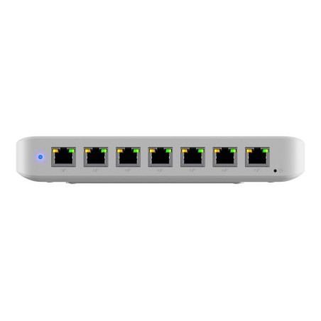 UniFi 8 port GbE PoE+Switch powered by