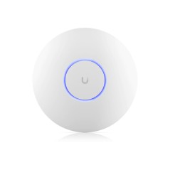 Ceiling-mount tri-band WiFi 7 AP with a