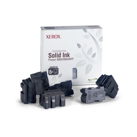 Solid Ink/Black f Ph 8860/8860MFP 6pk