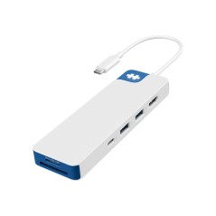 HyperDrive Flex 8 Port USB-C Hub Blue