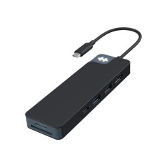 HyperDrive Flex 8 Port USB-C Hub Black