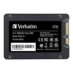 Verbatim Vi550 S3 4 To 2.5" Série ATA III 3D NAND