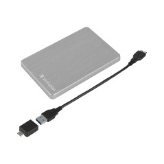 VERBATIM STORE´N´GO ALU SLIM 2.5" 6.35C