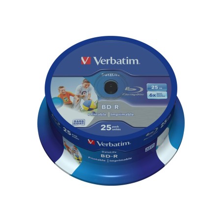 BD-R SL Datalife HTL 6xspd Wide Pr 25pk