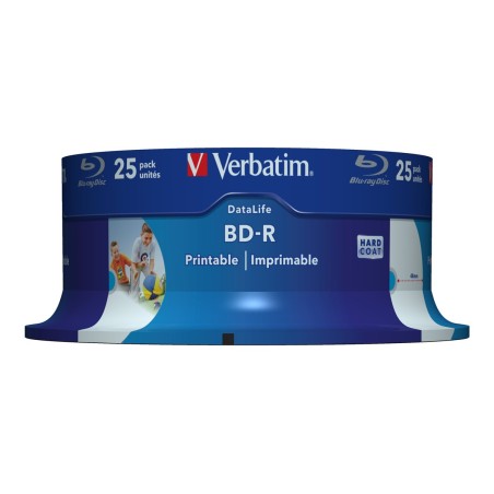 BD-R SL Datalife HTL 6xspd Wide Pr 25pk