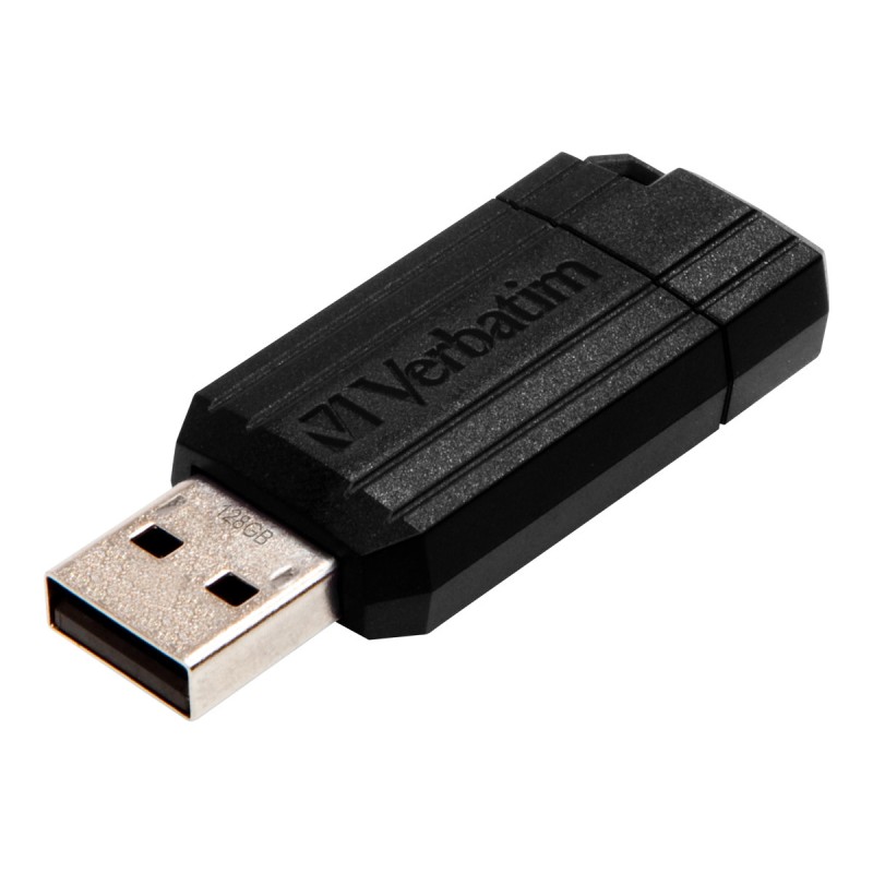 USB Memory/128GB Pinstripe Black USB Memory/128GB Pinstripe Black