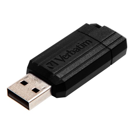 USB Memory/128GB Pinstripe Black